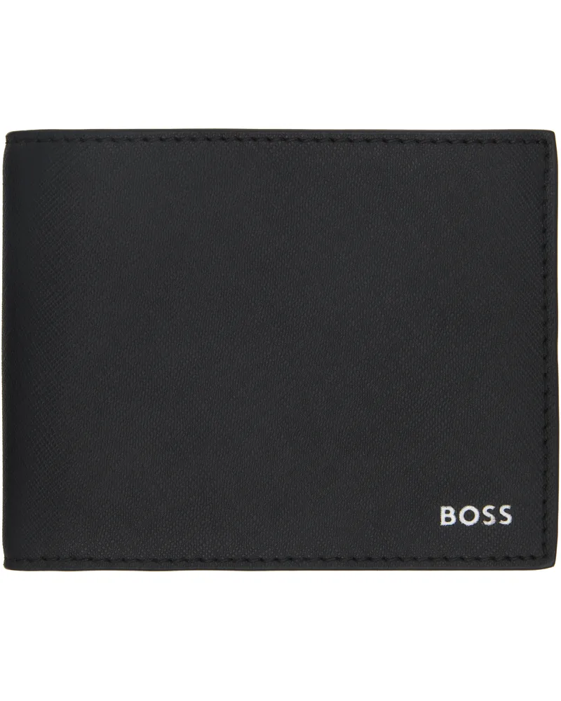 HUGO BOSS Black Foil Logo Wallet 001-black