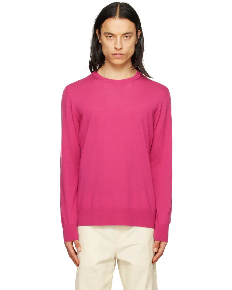 Gabriela Hearst Pink Palco Sweater Fuschia