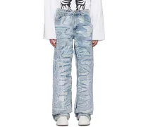 Blue Bare Pocket Jeans