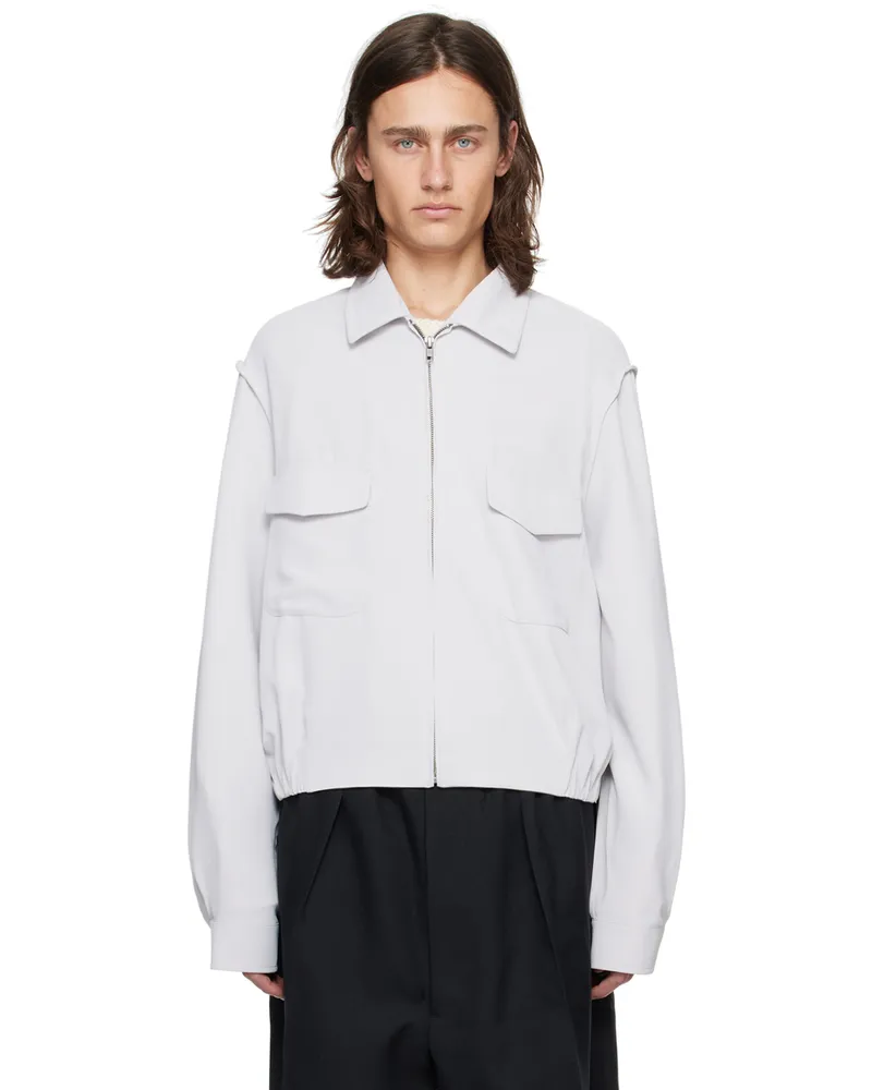 Random Identities Gray Simmo Jacket Light