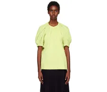 Green Puff Sleeve T-Shirt