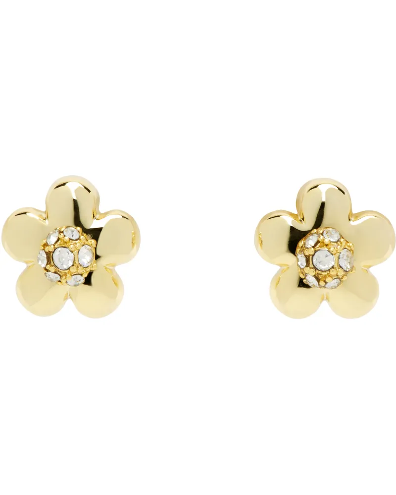 Marc Jacobs Gold 'The Daisy' Earrings 722