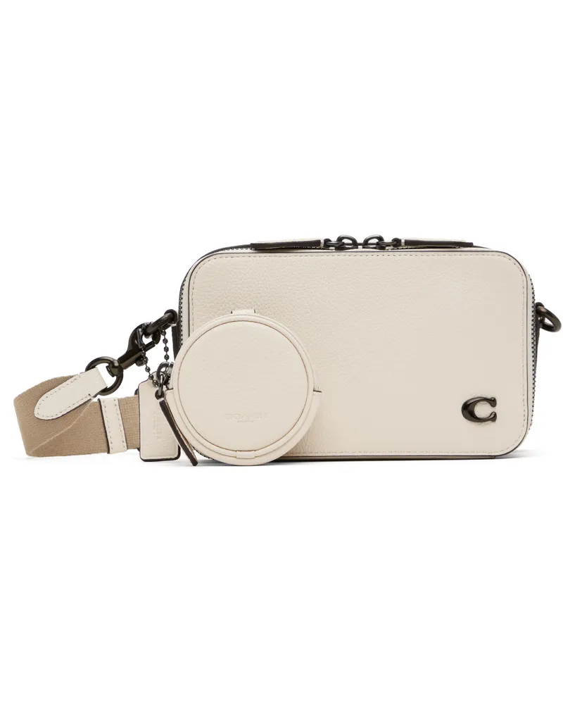 Coach Off-White Charter Slim Crossbody Bag Chalk