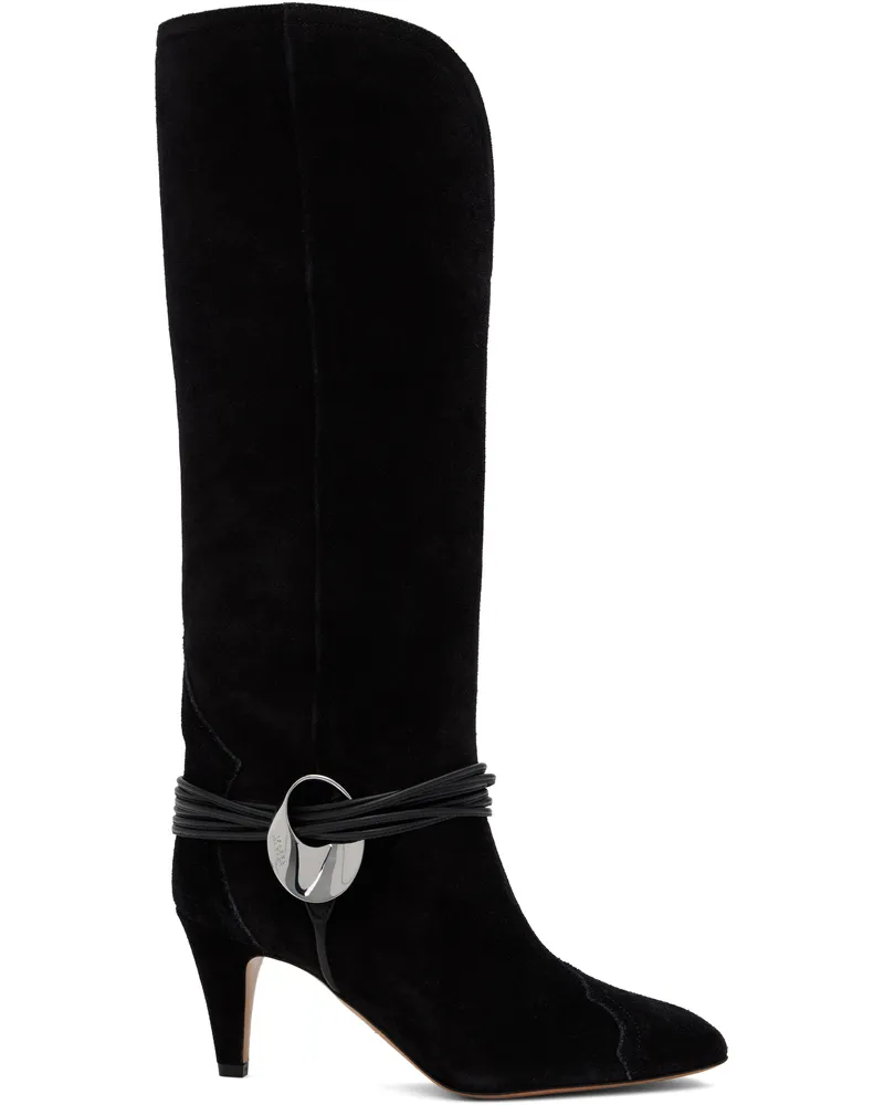 Isabel Marant Black Lestany Boots Black
