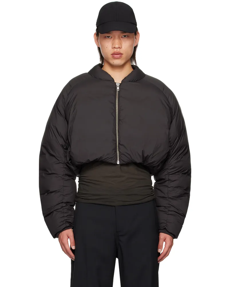Entire Studios Black Pillow Down Jacket Pupil
