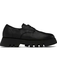 GUIDI Black Zoomorphic Derbys Blkt