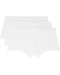 Sunspel Three-Pack White Boxers White