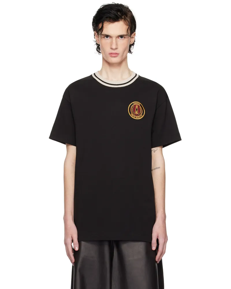 Moncler Moncler x Palm Angels Black Racing T-shirt 999-black