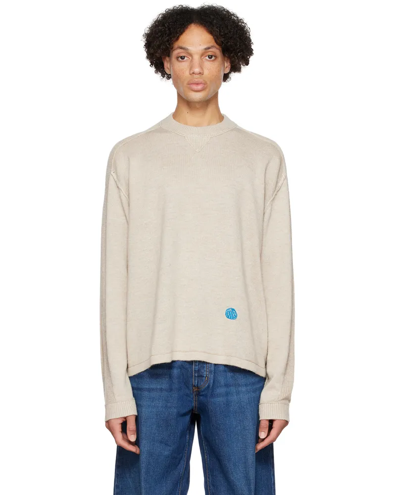 Eytys Beige Braidy Sweatshirt Oat