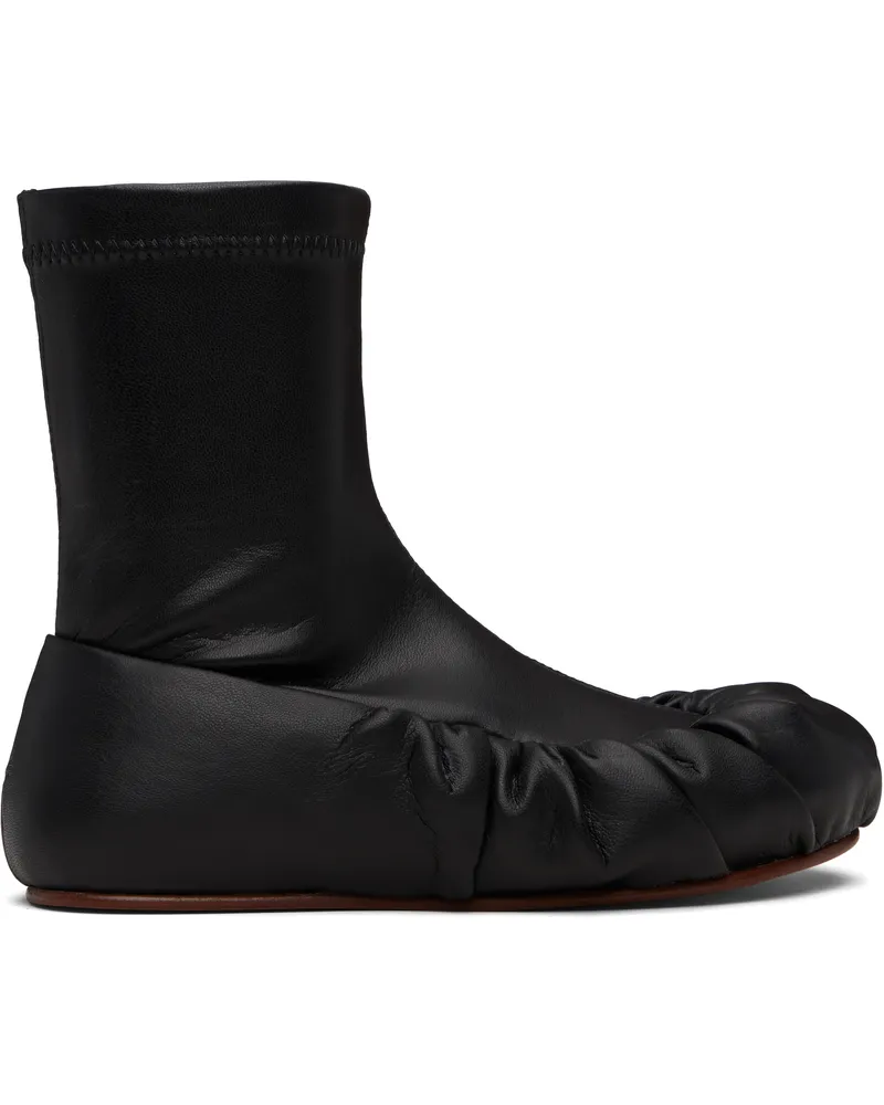 YUME YUME Black Ballerina Mid Boots Black