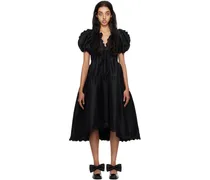 Black Leana Midi Dress