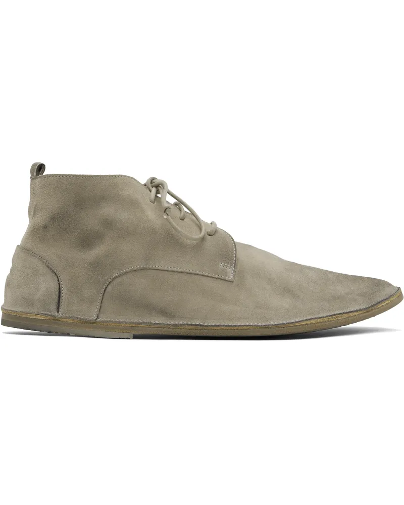 Marsèll SSENSE Exclusive Gray Strasacco Ankle Boots Clay