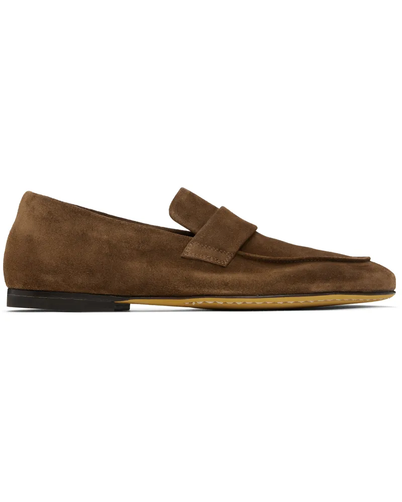 Officine Creative Italia Brown Airto 001 Loafers Cubano