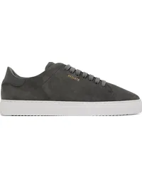 Axel Arigato Gray Clean 90 Suede Sneakers Dark