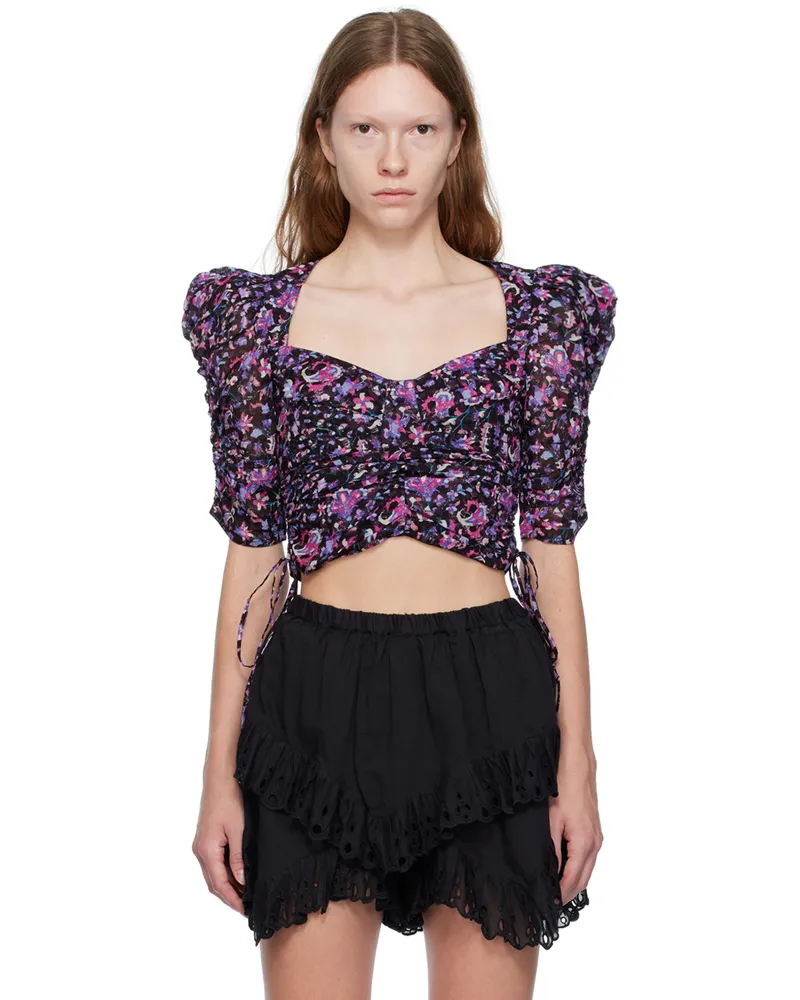 Étoile Isabel Marant Multicolor Galaor Blouse Mipk