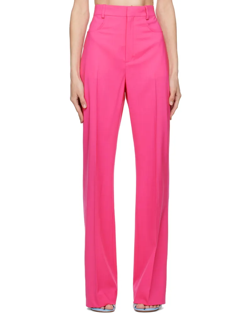 Jacquemus Pink Le Papier 'Le Pantalon Sauge' Trousers 430