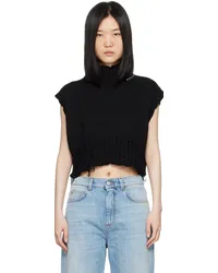 Marni Black Cropped Vest 00nblack