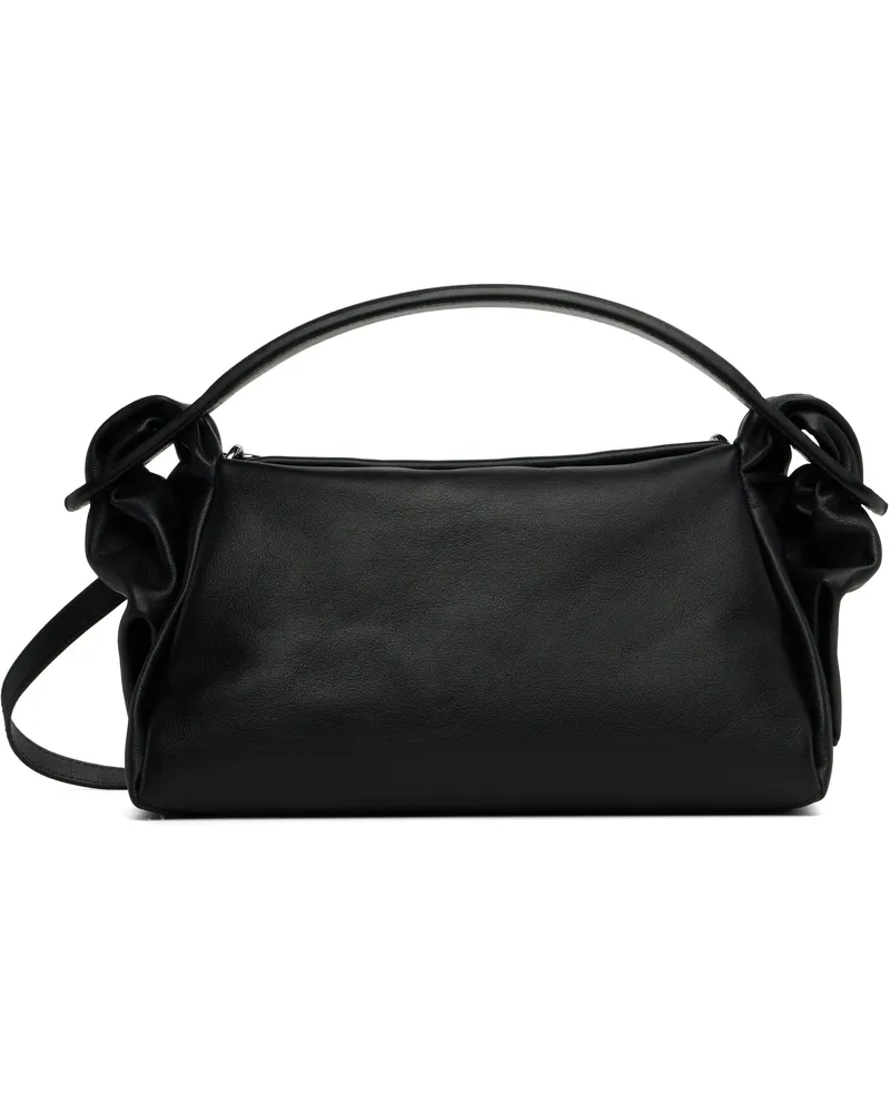 Kenzo Black Kenzo Paris 'KENZO Furoshiki' Leather Bag 99d