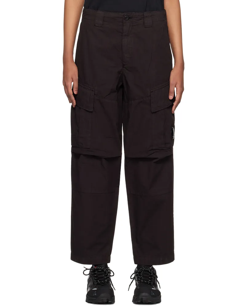 C.P. Company Black Lens Cargo Pants 999