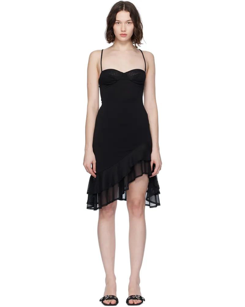 Miaou Black Catarina Minidress Black