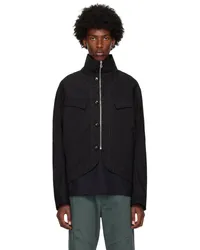 KIKO KOSTADINOV Black Jacklight Jacket Crow