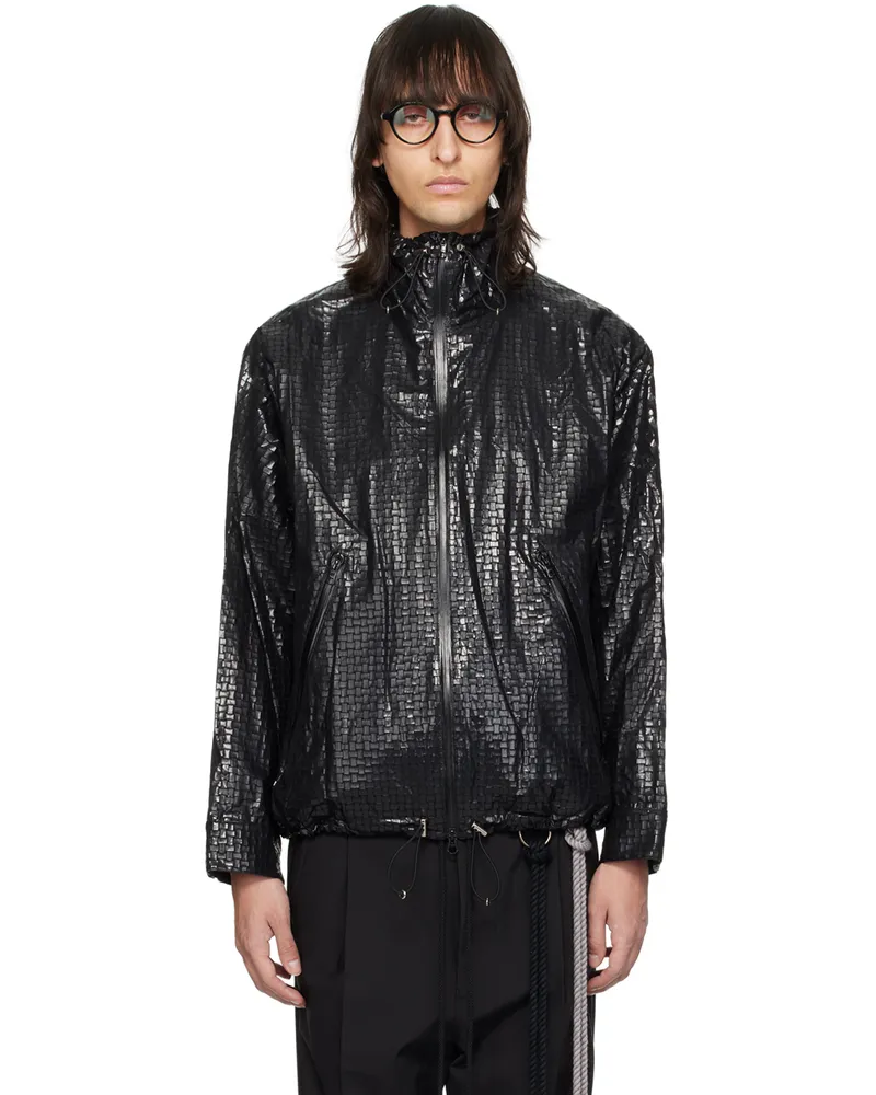 Song For The Mute Black Coated Jacket Black