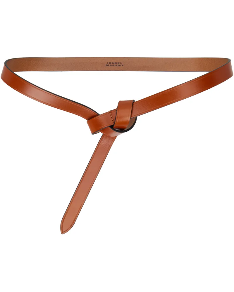 Isabel Marant Tan Kirka Belt Natural