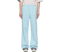 Blue Regular Fit Lounge Pants