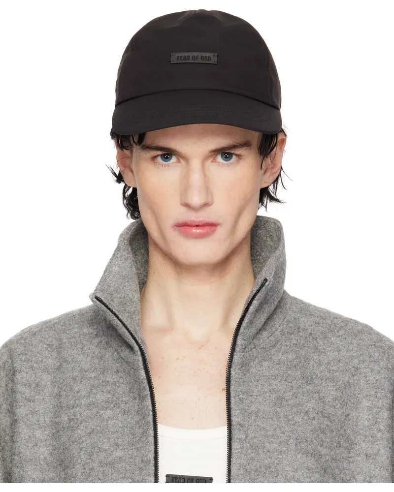 Fear of God Black Baseball Cap Geri