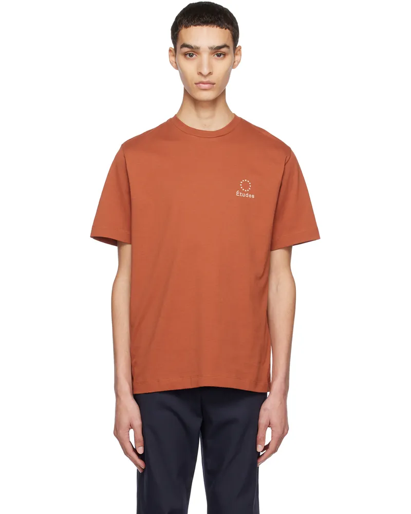 Études Studio Brown Wonder T-Shirt Brown