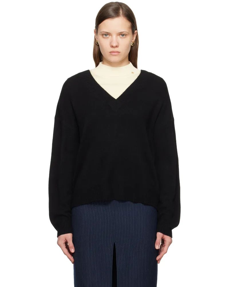 Anine Bing Black Lee Sweater Black