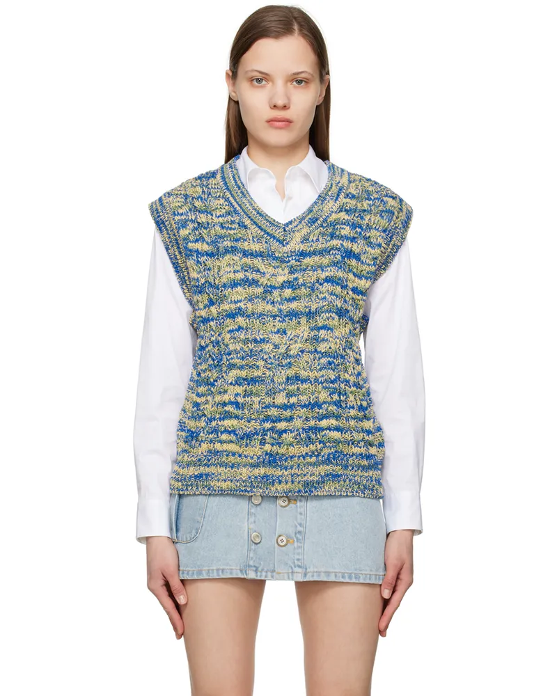 Andersson Bell Blue Otreto Vest Blue