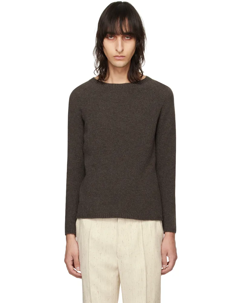 Max Mara Brown Georg Sweater 003