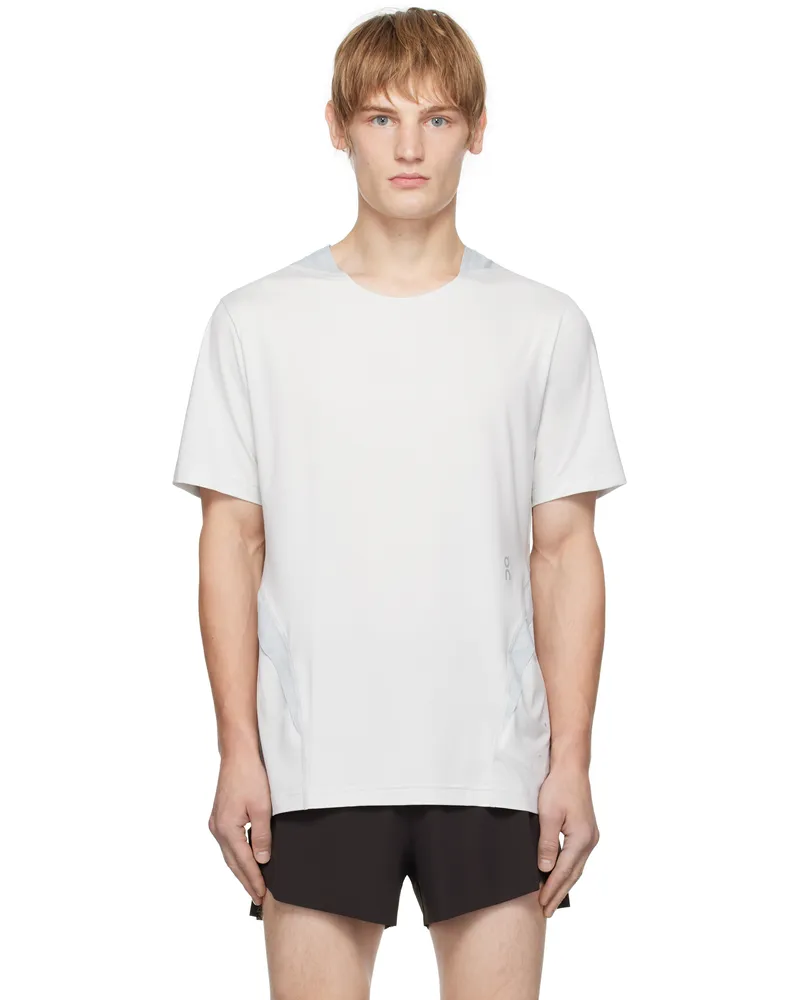 Post Archive Faction Gray On Edition Running T-shirt Glacier