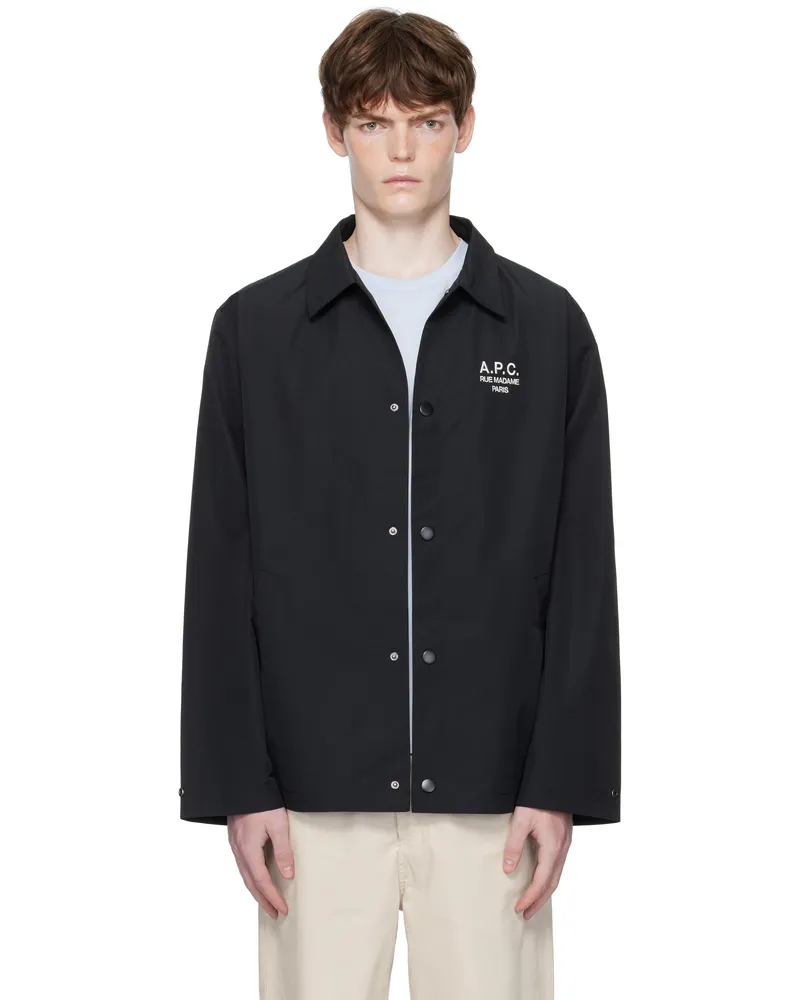 A.P.C. Black Regis Jacket Lzd