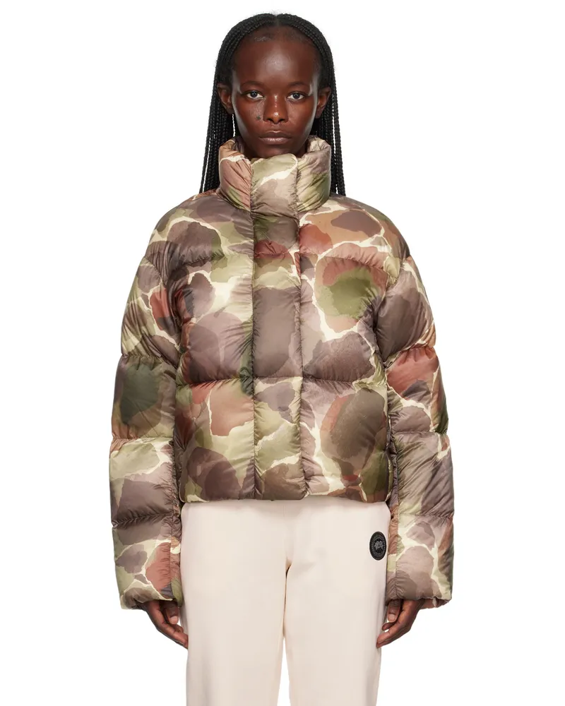 Canada Goose Brown Cypress Down Jacket 1550