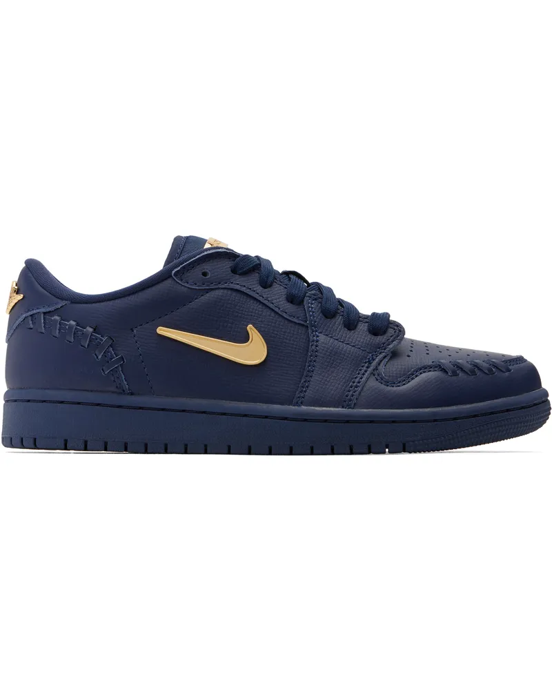 Nike Navy Air Jordan 1 Low Method of Make Sneakers Midnight