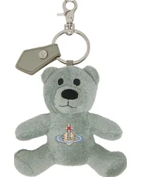 Vivienne Westwood Green Teddy Keychain Green