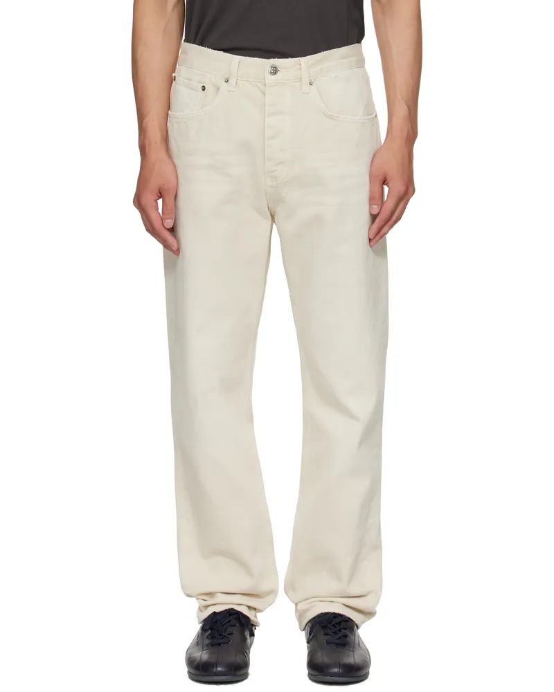ksubi Off-White Anti K Ivory Jeans Ivory086