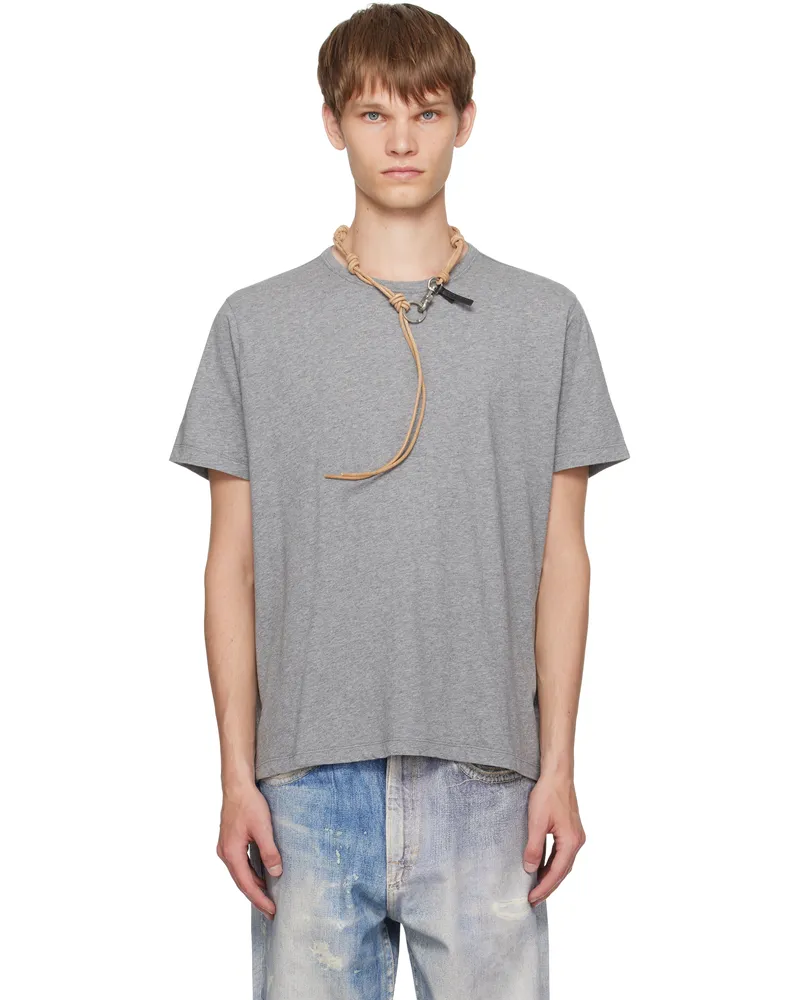 Our Legacy Gray New Box T-shirt Grey