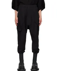 Julius Black Bellows Pocket Track Pants Black