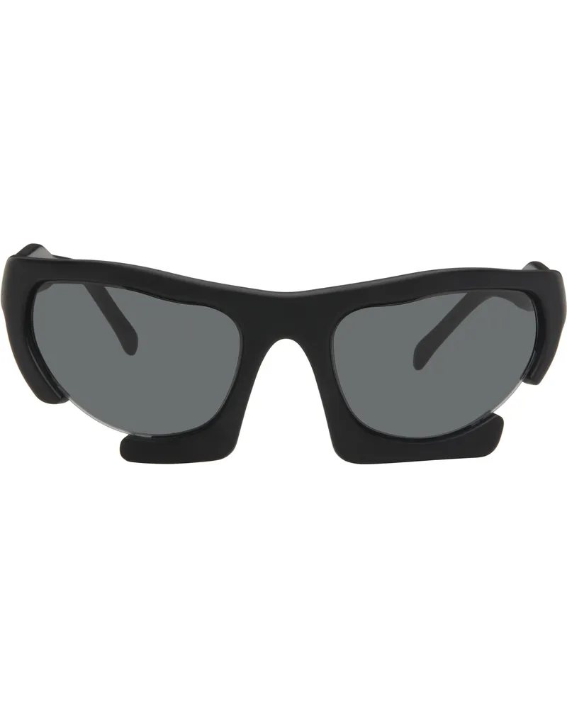 Heliot Emil Black Axially Sunglasses Matte