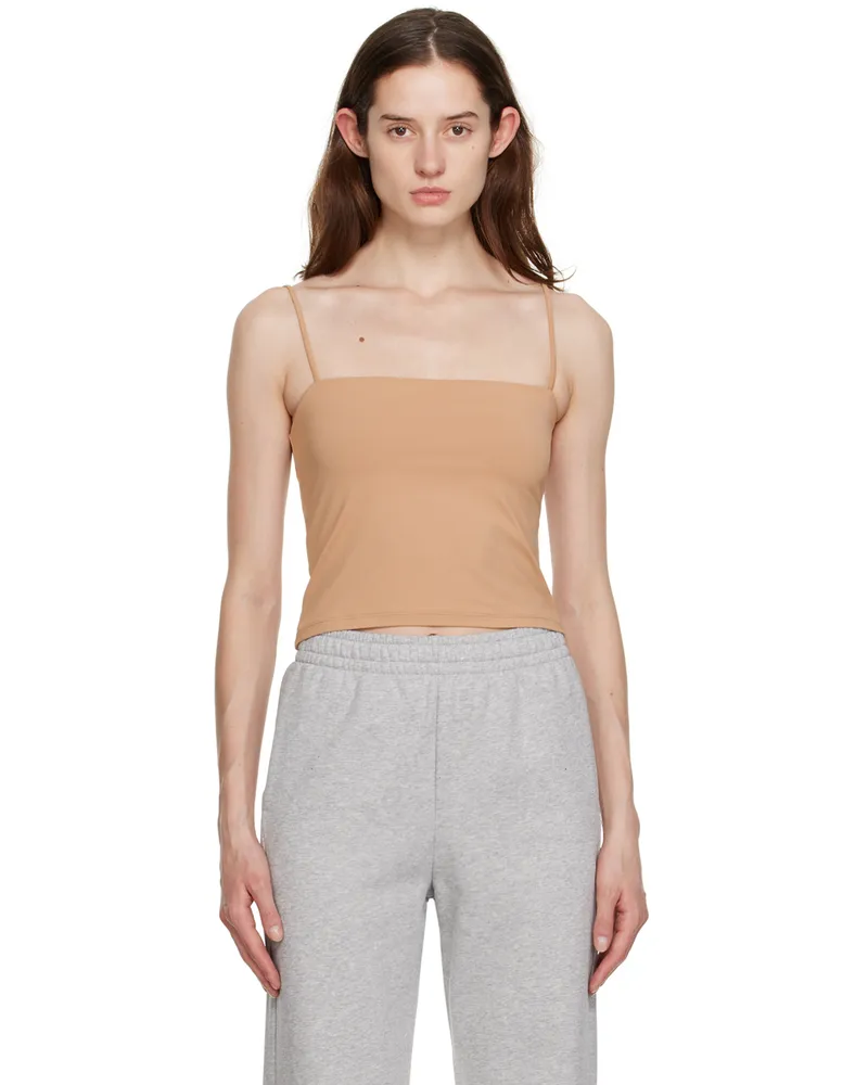 Filippa K Beige Spaghetti Strap Tank Top 8411