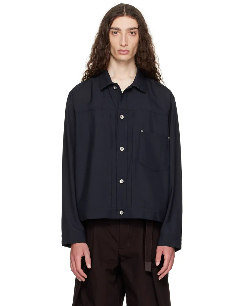 Sacai Navy Suiting Jacket 201