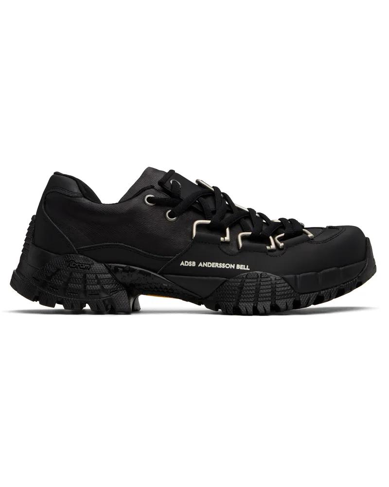 Andersson Bell Black Trainer Diagonale Sneakers Black