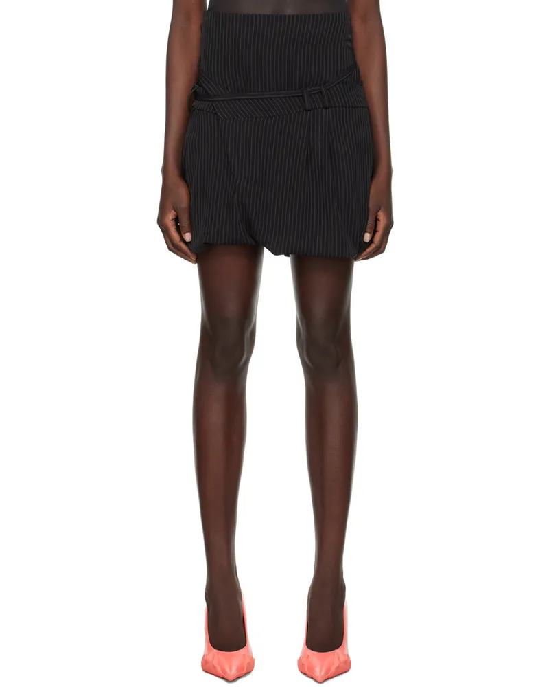 OTTOLINGER Black Layered Miniskirt Black