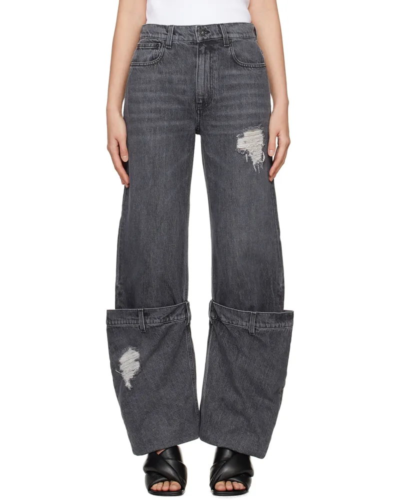J.W.Anderson SSENSE Exclusive Gray Bucket Jeans 929