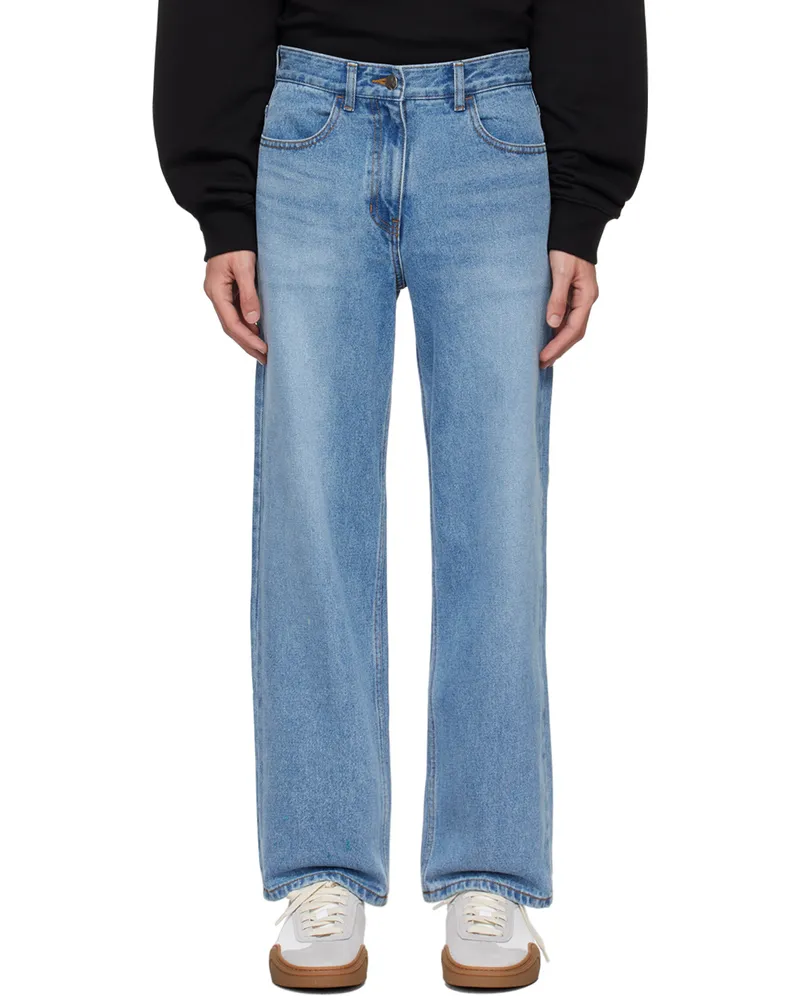 Adererror Blue TRS Tag Jeans Sky