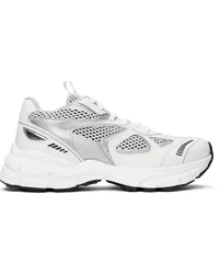 Axel Arigato White & Silver Marathon Sneakers White