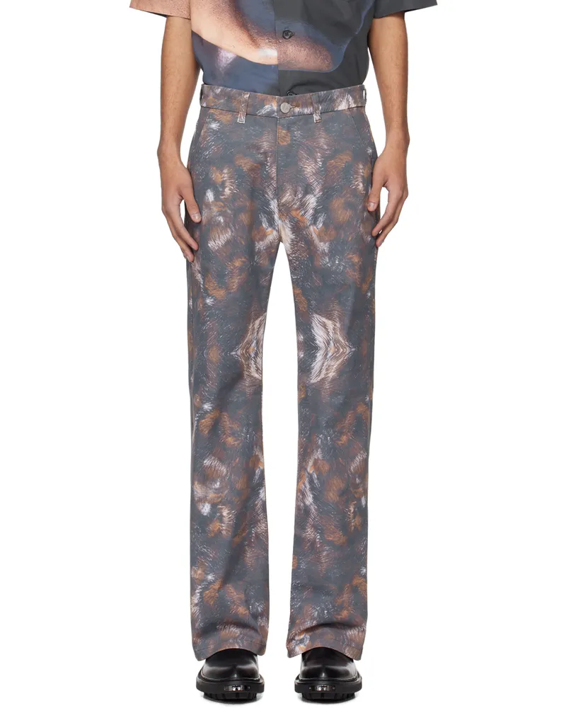 Maisie Wilen Brown Nebula Trousers Coyote